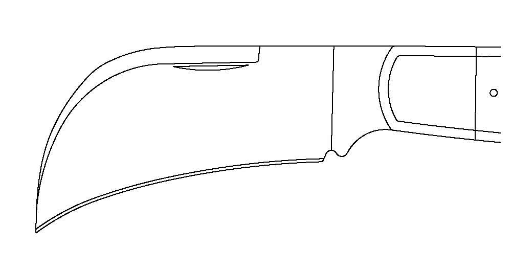Blade Shapes and definitions by A.G. Russell
